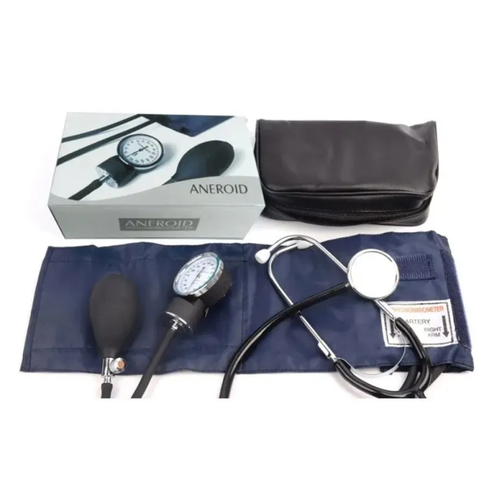 All In 1 Blood pressure Manual Monitor camplete Accessories