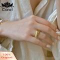 Carat Women Ring Open Women Jewelry French Croissant Ring. 