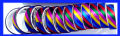 Glitter Tape (Pack of 12 Multi Color Glitter Tape)  Multi Tap. 