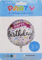 HAPPY BIRTHDAY FOIL BALLOON IN MULTI COLOR. 