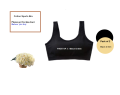 Teenage Training Bra Pack Of 2 For Girls (8-16) Years, Training Non-Padded Soft and Breathable Comfy Bras Brassiere for Teenage-Girls, Cotton Bra Vest For Girls Steel-Free Bra Non Padded Vest Tank, Teen Girls Blouse without pad, Blouse For School Girls. 