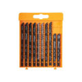 Hoteche 10 Pcs Jigsaw Blade Set T-SHANK TYPE. 