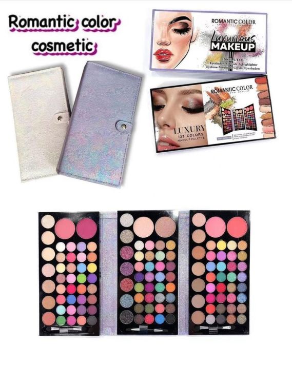 Romantic Color Eyeshadow Palette Book (88 colors) Daraz.pk