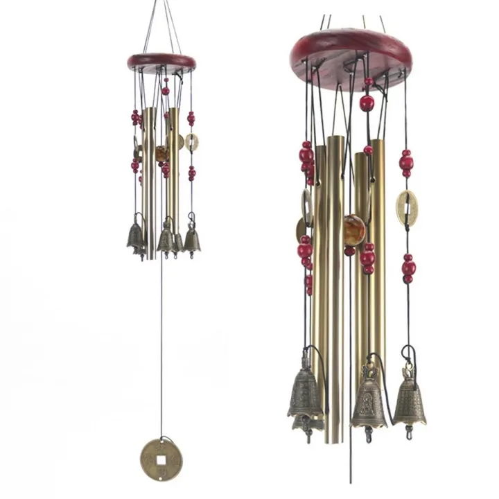 Outdoor%20Living%20Wind%20Chimes%20Yard%20Garden%20Tubes%20Bells%20Copper%20Antique%20Windchime%20Wall%20Hanging%20Home%20Decor%20Gift%20Travel%20Decoration%20-%20Image%202