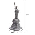 1:12 Dollhouse Mini Statue Of Liberty Sculpture Figurines Dollhouse Decoration BAWEI| Just a miniature model. 