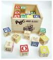ABC Wood Blocks Box - 27 Pieces. 