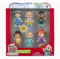 CoComelon Official Friends & Family, 6 Figure Pack - 3 Inch Character Toys - Features Two Baby JJ Figures (Tee and Onesie), Tomtom, YoYo, Cody, and Nina - Toys for Babies and Toddlers. 