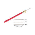 3 Needles Punch Pen Embroidery Punch Needle 3 Needles Punch Pen Embroidery Cross Stitch Craft Kit French Crochet Sewing Knitting Moulds For Candles. 
