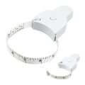 1 【HOT】 White PVC Body Fat Caliper Measure Tape Tester Fitness For Lose Weight For Body Building Portable Fitness Equipmnet. 
