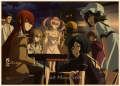 Steins;gate Okabe Rintarou Makise Kurisu Shiina Mayuri Wall Sticker Kraft Poster Japanese Anime. 