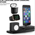 Charging Base  for Aapplé Watch and įPhone, Freal Applé Watch Accessories Silicone 3 in 1  Base  for Applé Watch Series 1/2/3, Airpods,  Base forįPhone X/8/8/7/76/6 Plus (Charging Base not charger).. 