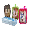 Pack of 10 - Travel Shoes Organizer Storage Bag, Shoes Organizer Bag, Shoe Hand Carry Bag, Mini Shoe Cover, Mini Shoe Organizer, Travel Shoe Bag With Clear Window, Shoe Travel Bag, Washable Shoe Carry Bag, Washable Shoe Travel Bag,. 