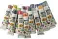 Wamiq Water Base Emboss Color For Hand Painting On Fabrics Tube 20 ml - Multi Color. 