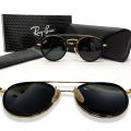 Fashion Polarized & Branded Sunglasses Metal Round Frame UV Protection for Men Women Goggle with Protection Box. 
