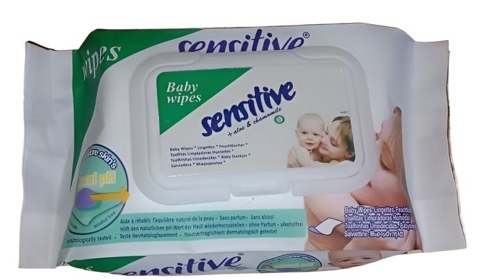 Sensitive Wipes Pack of 2
