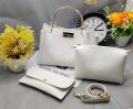 River island collection Elegant 3-Piece Women's Handbag Set: Luxurious PU Leather/Leather Blend. 