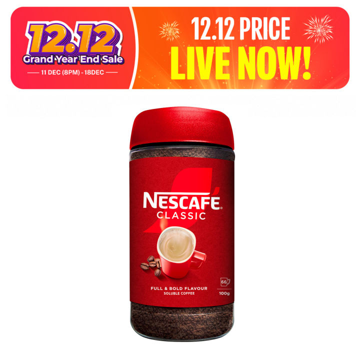 Nescafe Classic Coffee Jar 100g