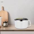 Soup Bowl with Lid and Handle 1300ml Noodle Bowls for Hiking Dorm Vegetables. 