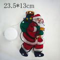 Cross-Border Christmas Decorative Lights Showcase Window Stickers Atmosphere Layout Lighting ChainledSucker Lantern Wholesale. 