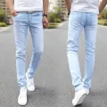 Sky Blue Jeans Pant for Boys and Men with Fashionable Stylish Design  New Arrival  Trending Fashion. 