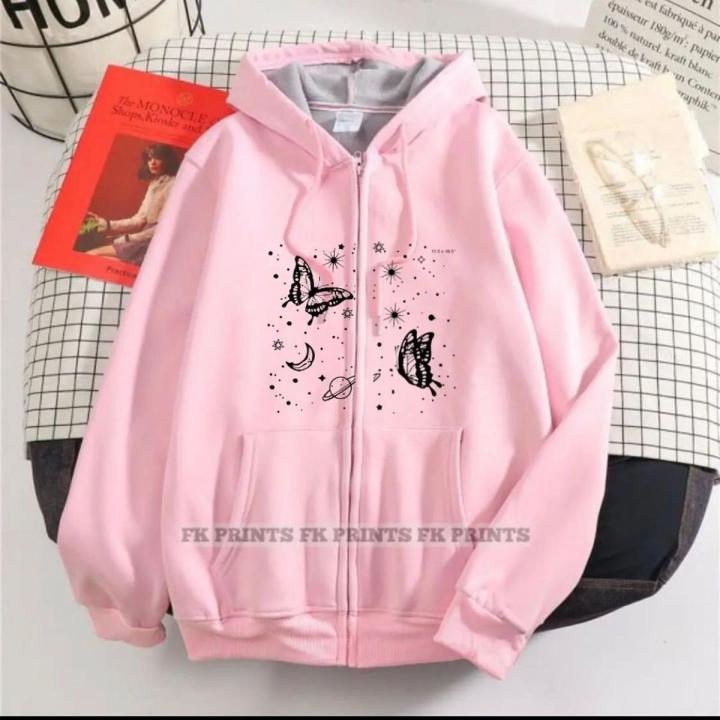 PINK%20BUTTERFLY%20&%20STARS%20PRINTED%20FLEECE%20FULL%20SLEEVES%20ZIPPER%20HOODIE%20FOR%20WOMEN%20-%20Image%202
