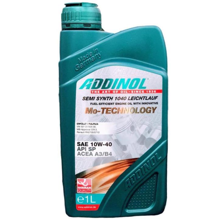 ADDINOL SEMI SYNTH 10W-40 LEICHTLAUF ( Mo-TECHNOLOGY) 1 LITER