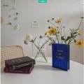 Book Vase Decorative Vase Centerpiece Modern Home Decor Floral Arrangement Table Vase for Wedding, Desktop, Restaurant, Flower Shop, Living Room. 