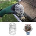 Leaf Filter Gutter Strainer Aluminum Downspout Filter for Leaves Roof S. 