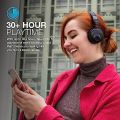 JLab Play Gaming Wireless Headset | 22+ Hour Bluetooth 5 Playtime 60ms Sup er-Low Latency for Mobile Gameplay | Retractable Boom Mic | AUX Gaming Cord Compatible with Gaming Consoles. 