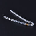 1pc r shape preformed bte earmold hearing aid tubes tubing with tube lock. 