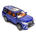 New SUV Prado Lexus Land Cruiser 1:24 Blue. 