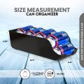 Fast Forward Soda Can Dispenser For Refrigerator - Soda Can Organizer For Refrigerator - Clear Can Organizer For Pantry, Refrigerator, Freezer & Fridge Organizers and Storage Clear. 