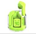 Air31 Wireless Headphones LED Power Digital Display Stereo Sound Bluetooth | compatible 5.3 Earphones for Sports Working | Transparent Digital Display | A31 Wireless Bluetooth Earbuds. 