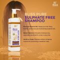 Bliss Pure Sulphate Free Shampoo | Retains Moisture | Shiny, Healthy and Bouncy Hair sulphate free shampoo | 200ml |Available at Bliss pure. 