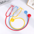 Portable Double Head Stethoscope Cardiology Stethoscope Doctor Children's Stethoscope Toy Simulation Doctor Toy. 