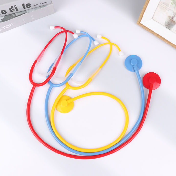 Portable Double Head Stethoscope Cardiology Stethoscope Doctor Children's Stethoscope Toy Simulation Doctor Toy