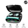 TWS Damix M38 Earbuds Wireless Bluetooth V5.2 Music and Gaming Airdots with Touch Sensors In-Ear Headsets with Built-In Mic and Power Bank. 