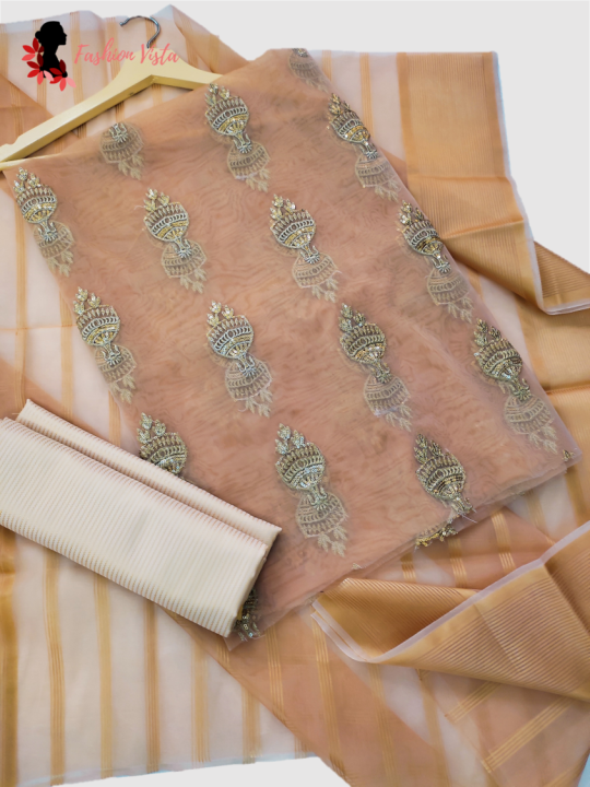 Fashion%20Vista%20Organza%203%20Piece%20Unstitched%20Suit%20Embroidered%20Shirt%20&%20Trouser%20with%20Organza%20Dupatta%20-%20Peach%20-%20Image%203