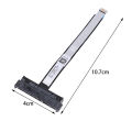 HDD Cable For Dell Inspiron 15 5570 5575 Laptop SATA Hard Drive Cable HDD Connector Flex Cable 0KNK9Y NBX00028C00. 