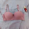 Elegant Single padded Half Cup Wired Pushup Bra With Removable straps. 
