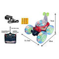 Remote Control RC Stunt Car Toy 360° Rotating Flip Light For Kids Rechargeable Car with % Light Music 3D Car. 