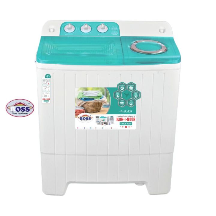 Boss KE-9500-BS GreenTwin Tub Washing Machine 8.5 Kgs Capacity