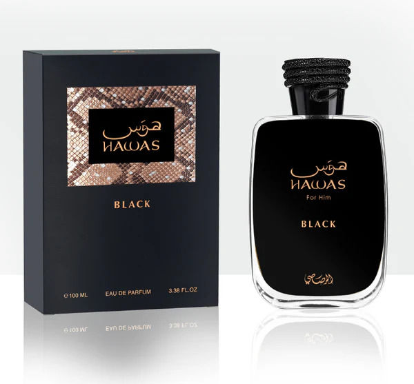 Rasasi Hawas Black EDP 100ml fragrance for men
