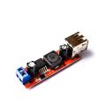 LM2596 DC 6V-40V To 5V 3A Double USB Charge DC-DC Step-down Converter Module For Vehicle Charger LM-2596 Dual USB. 