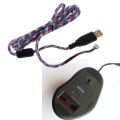 【3C VictoryEagle Store】Umbrella Rope Mouse Cables Durable Mouse Line Mouse For logitech G500 G500S Mouse. 