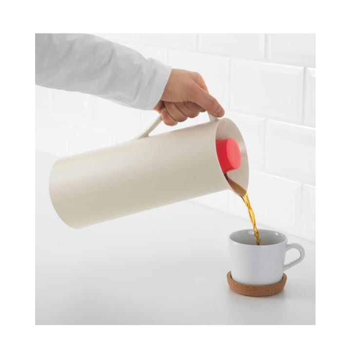 IKEA BEHOVD Vacuum Flask - Light Green - Beige
