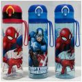 Disney Kids Water Bottle Kids Bottle 570ml Botol Air Budak Spiderman Captain America 迪士尼儿童水壶蜘蛛侠美队长. 
