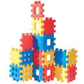 Colorful Waffle Building Blocks - Brain and Educational Little Tikes Block Toys for kids and Boys - 18 Pcs. 