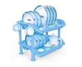 LAVENNA two layer double tier dish rack PURE Plastic plate rack Kitchen Sink Dish Stand utensils washing rack kitchen dish drying rack plastic dish drainer deluxe lavenna multicolor. 