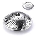Stainless Steel Food Steamer Folding Steamer Basket Stainless Steel for Food and Vegetable, Premium Expandable Steam Basket to Fit Various Size Pots Stainless Steel Steamer Basket. 